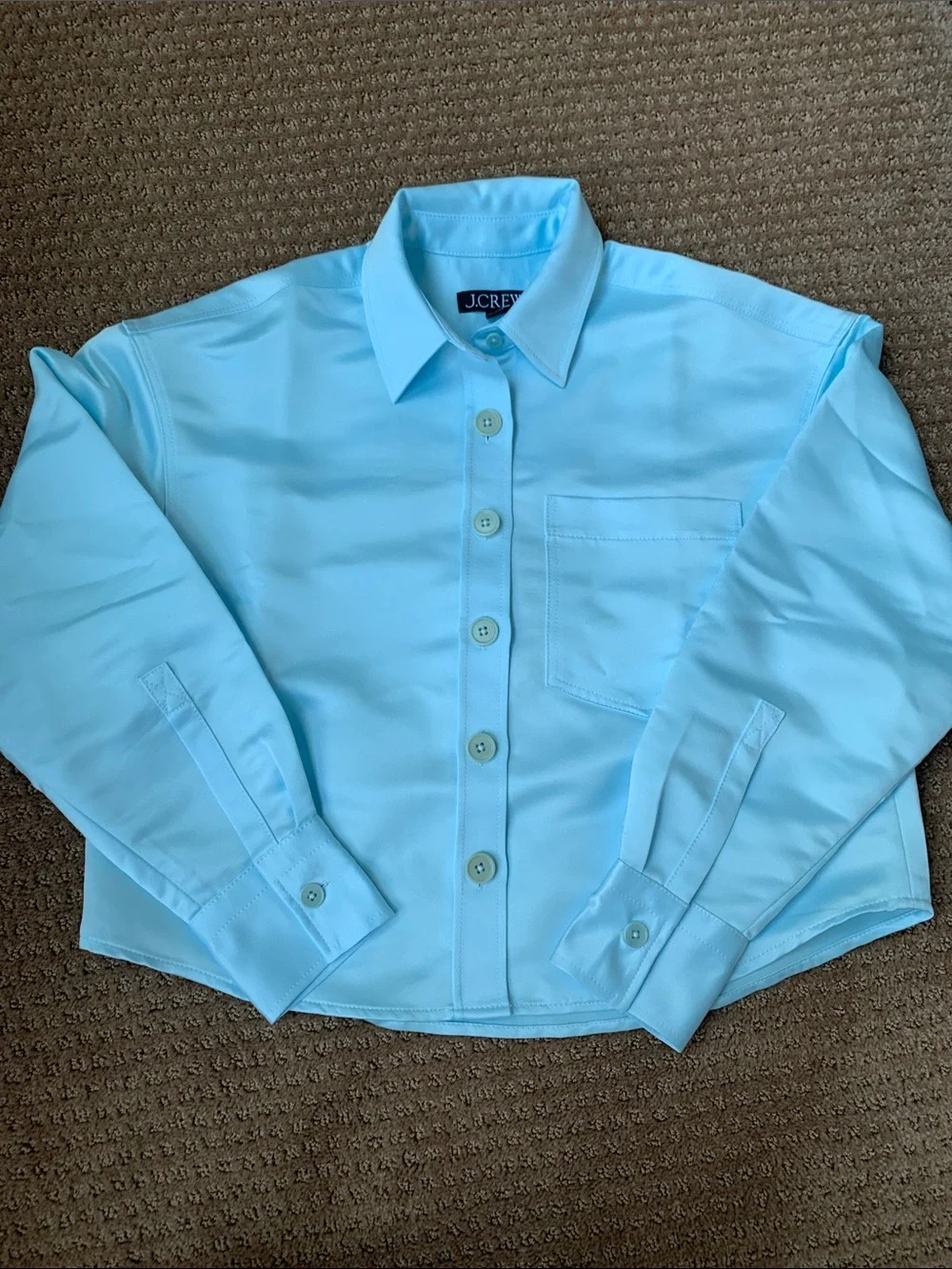 J. Crew Men’s Sky Blue Button-Down Shirt
